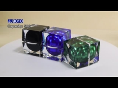 Jarro de armazenamento de cosméticos acrílicos profissionais Jarro de beleza multi para impressão de tela Cuidados com a pele