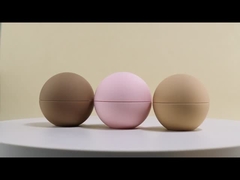 Recipiente para esfregar o corpo cosmético / frasco de plástico de bola 10g 15g 20g 25g 30g 50g colar ABS