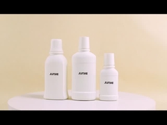 Garrafa de enxaguante bucal de plástico personalizado 100ml/250ml/300ml garrafas de loção corporal vazia para cosméticos