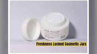 Frascos cosméticos herméticos preservam seus produtos