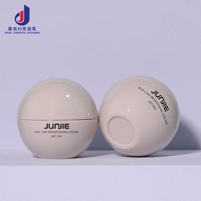 Em estoque 50g Dupla parede espessa boca larga frasco AS para cuidados com a pele frascos creme rosto máscara corpo manteiga scrub frasco creme