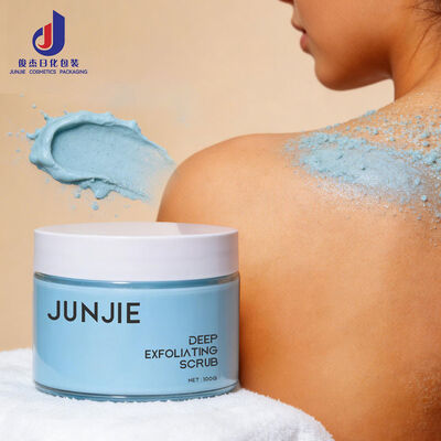 Plastico Injeção Corpo Scrub Jar com tampa Larga Boca personalizada pp garrafa Máscara facial de cabelo Salão de beleza Alta Capacidade 80G-300G